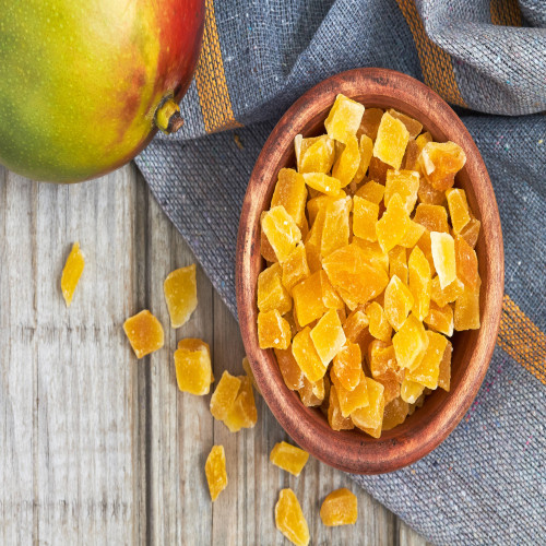 Flavor-Ripe  Mango flavour  for confectionary applications.